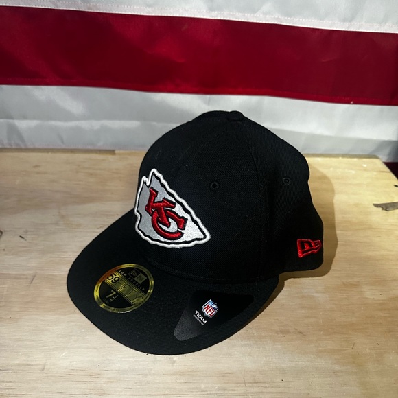 Kansas City Chiefs NewEra hat 7 1/4 - Picture 2 of 3
